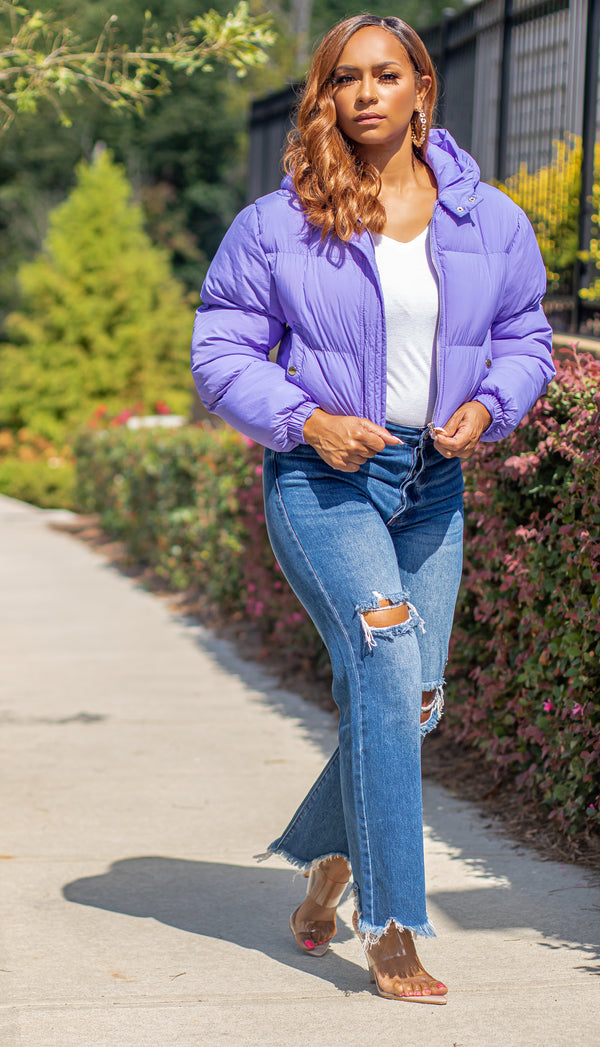 Not Basic Cropped Puffer